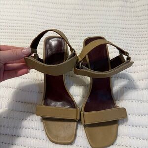 STAUD Tan Women's Sandals